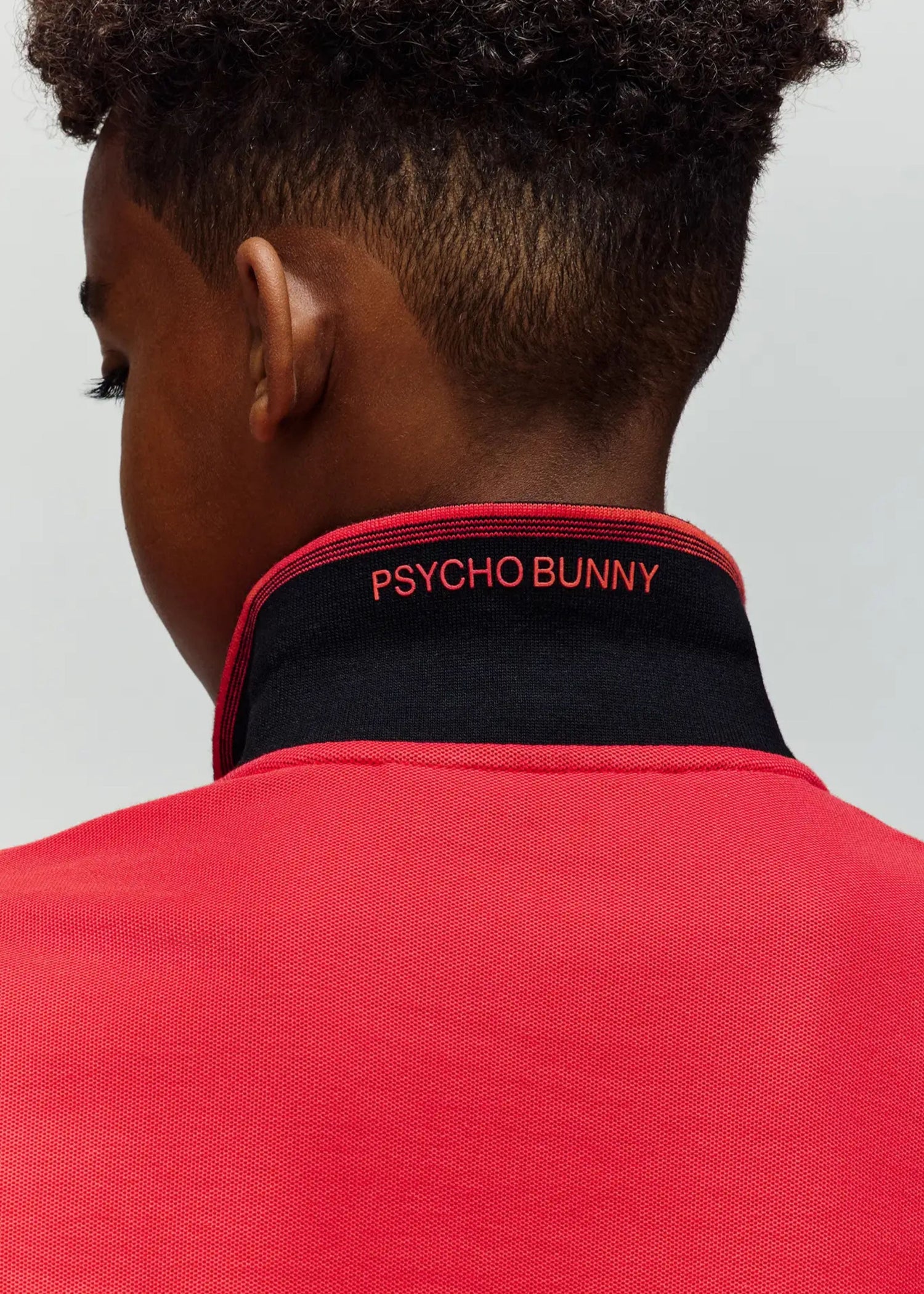 Polo Jude Rojo Piqué Algodón Pima