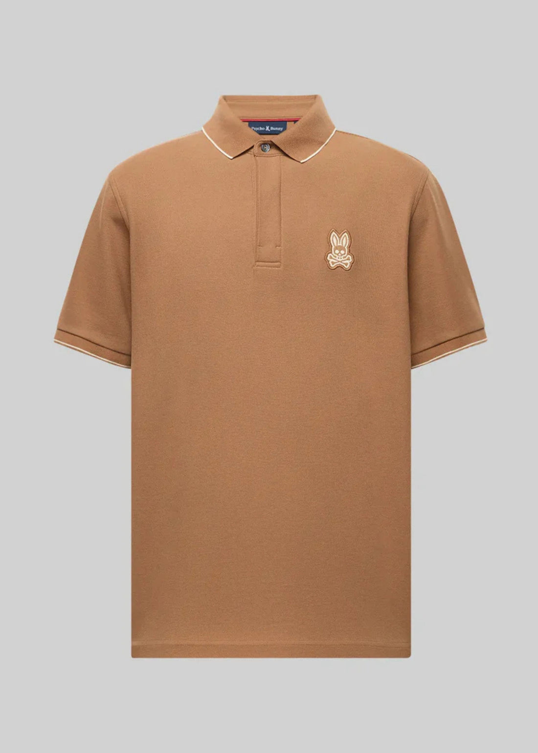 Polo Marlon Coco Tostado 100% Algodón Pima