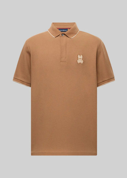 Polo Marlon Coco Tostado 100% Algodón Pima