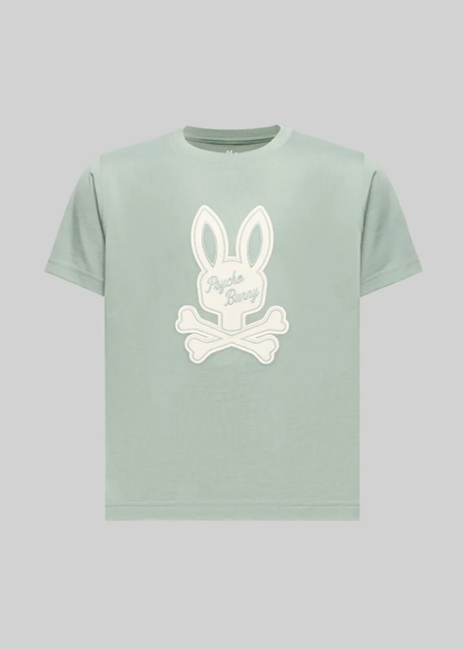 Camiseta Derek Algodón Verde Hielo