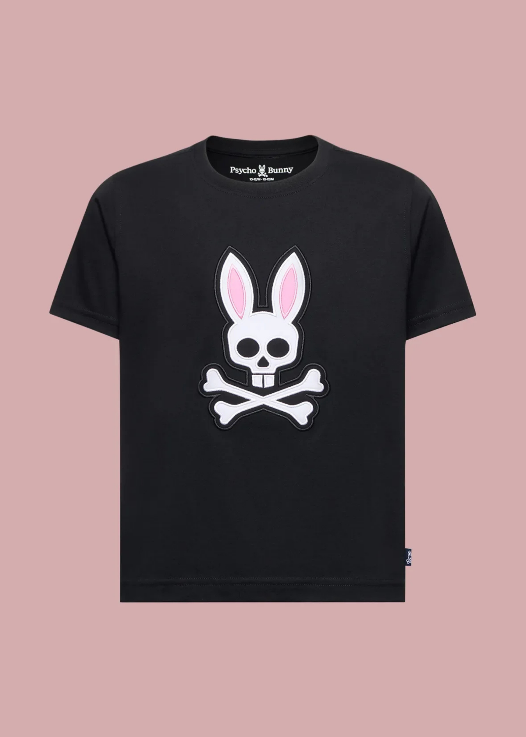 Camiseta Icóno Archivado Bordado Negro