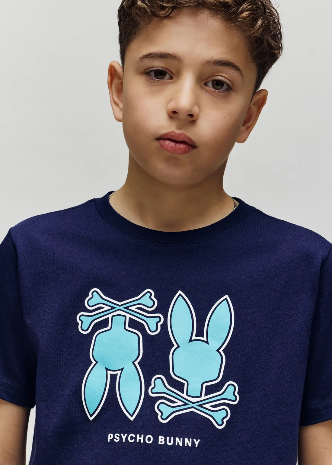 Camiseta Dawson algodón Gráfico Azul