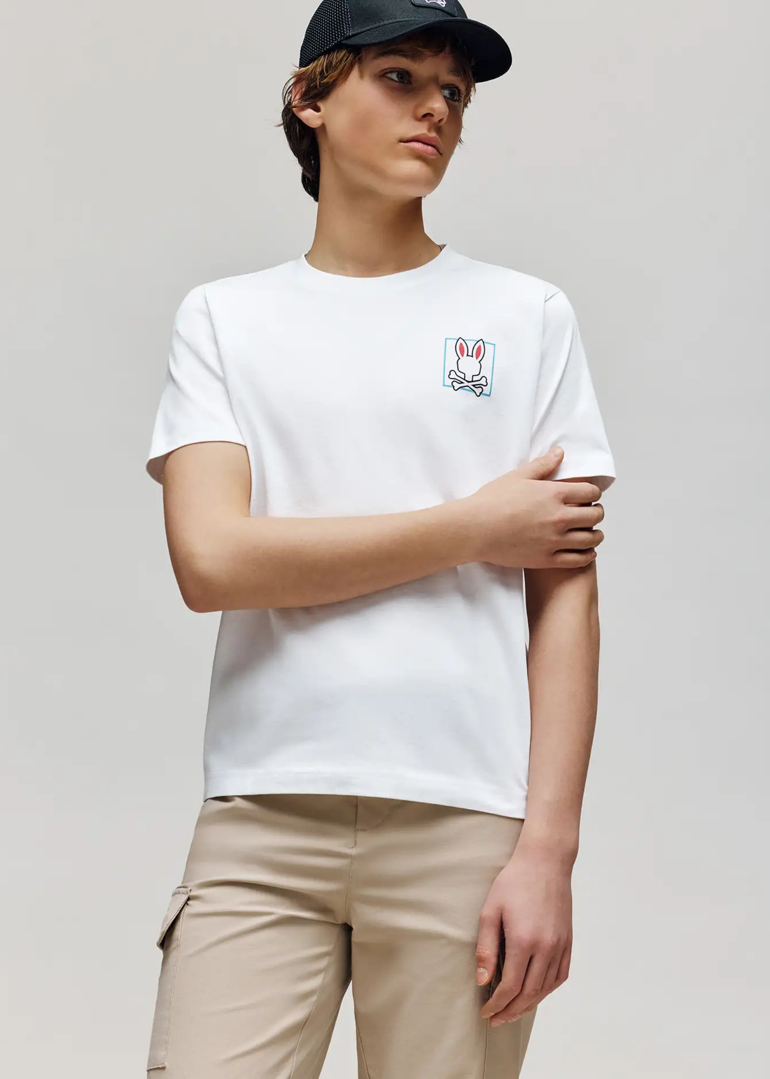 Camiseta Jesse Algodón Gráfico Ecológico Blanca