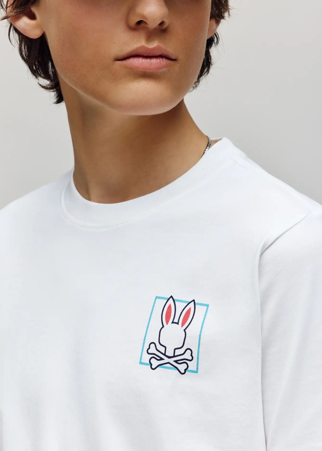 Camiseta Jesse Algodón Gráfico Ecológico Blanca