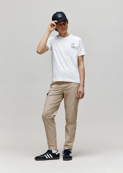 Camiseta Jesse Algodón Gráfico Ecológico Blanca