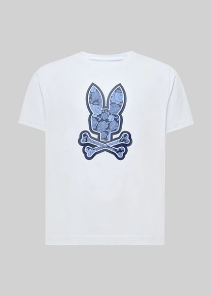 Camiseta Rowen Blanca Bordada Algodón