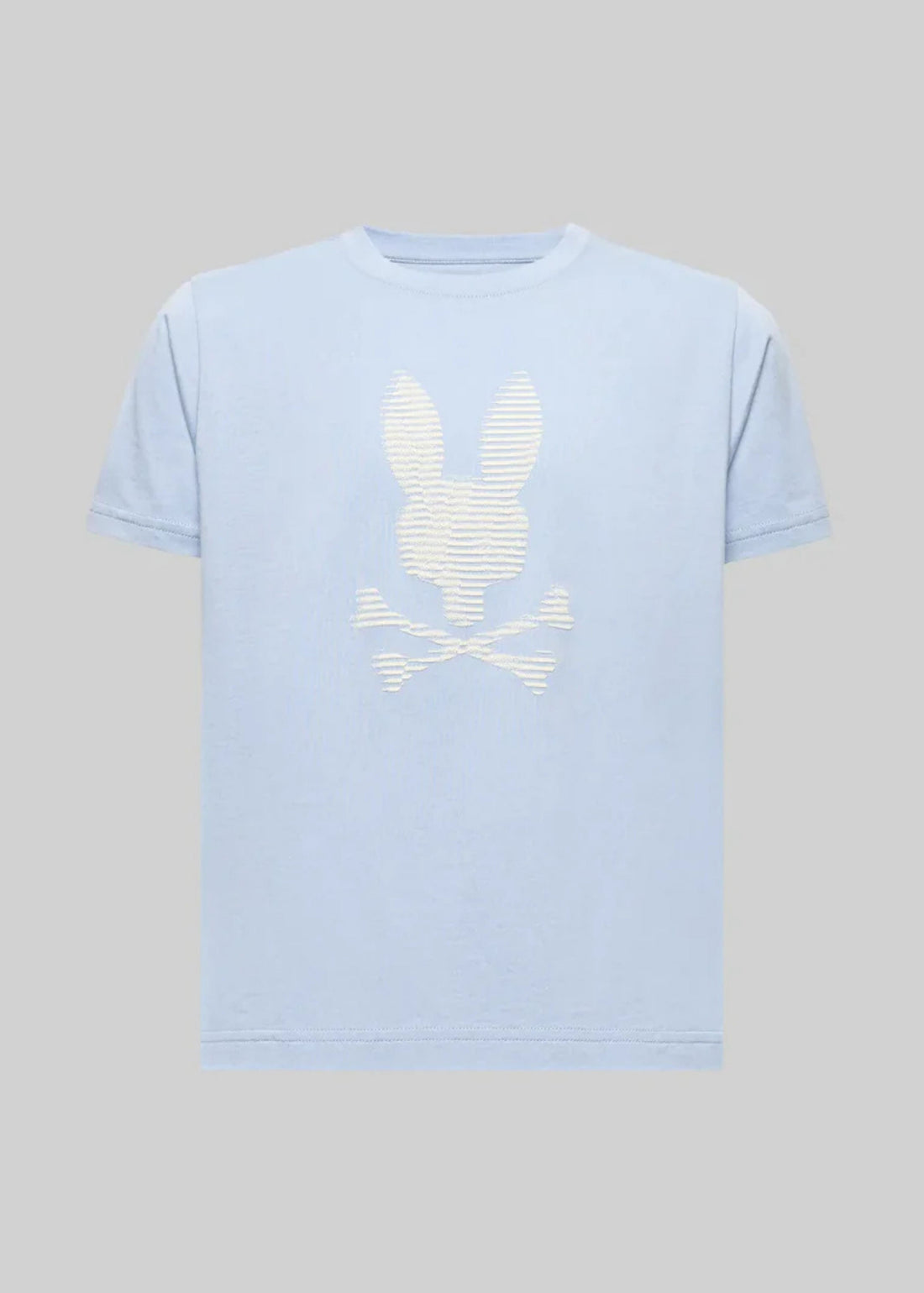 Camiseta Grant Relieve Algodón Azul Claro