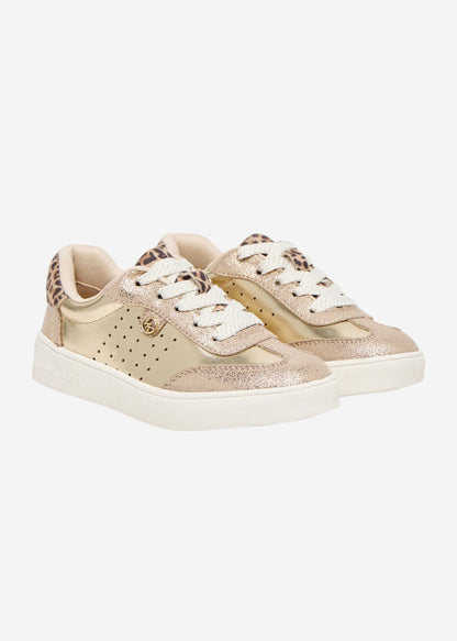 Sneakers Animal Print | Dorado