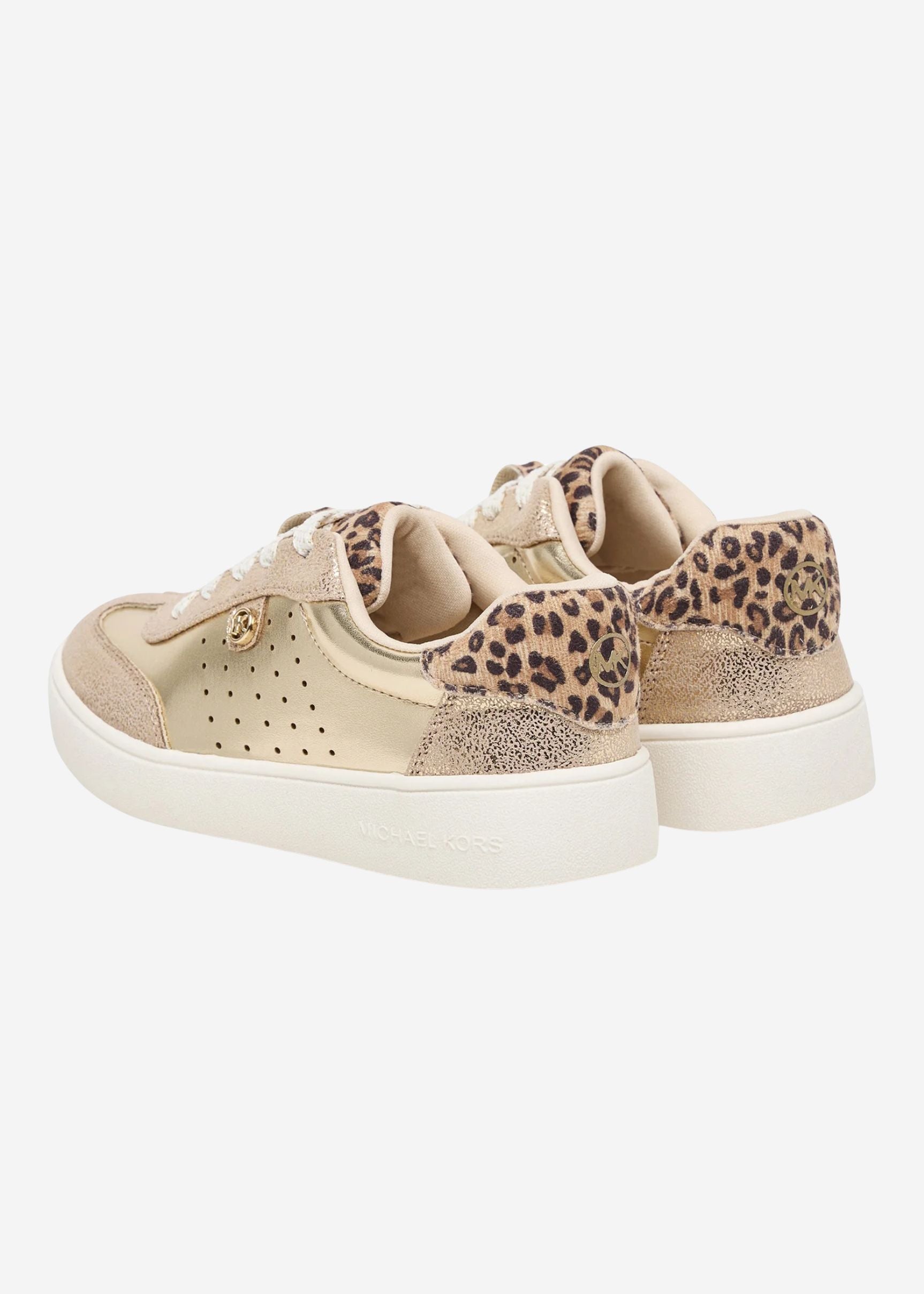 Sneakers Animal Print | Dorado