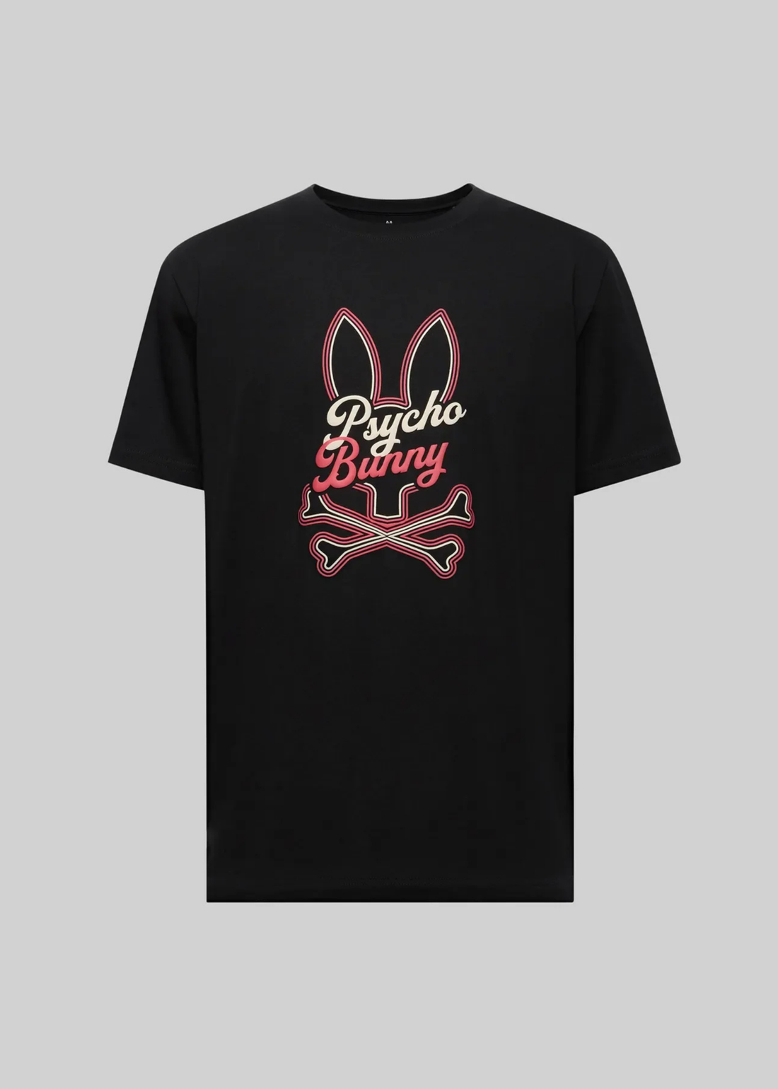Camiseta Garret Algodón Gráfico Negro