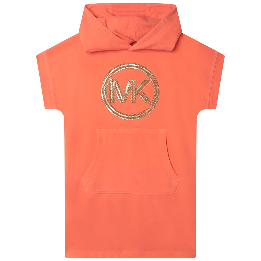 Vestido Durazno Hooded Manga Corta Logo MK