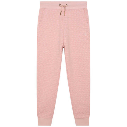 Pantalón Jogger MK Signature Rosado Niña