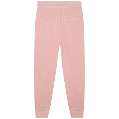 Pantalón Jogger MK Signature Rosado Niña