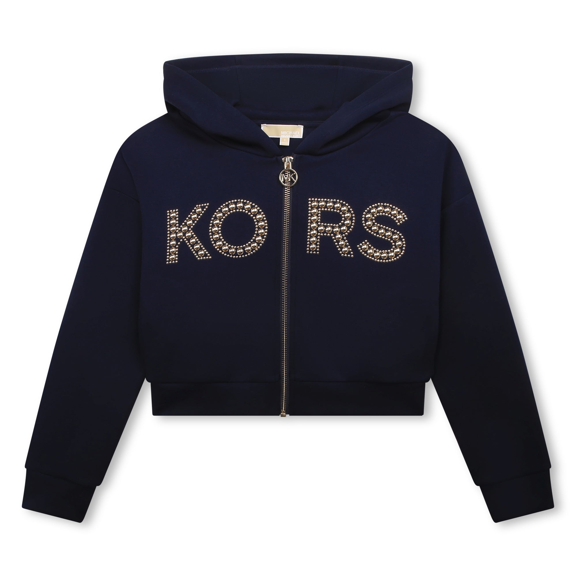 Chaqueta Hooded Navy Pedrería KORS Niña