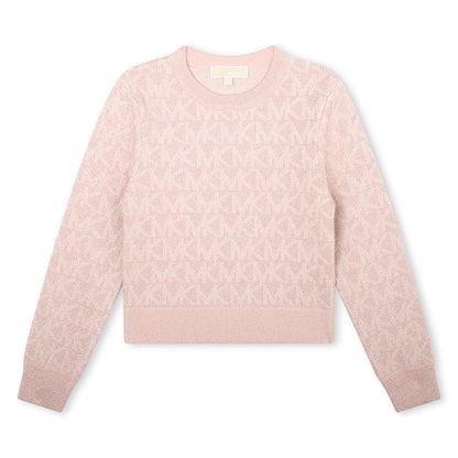 Sweater Rosado MK Lurex Niña