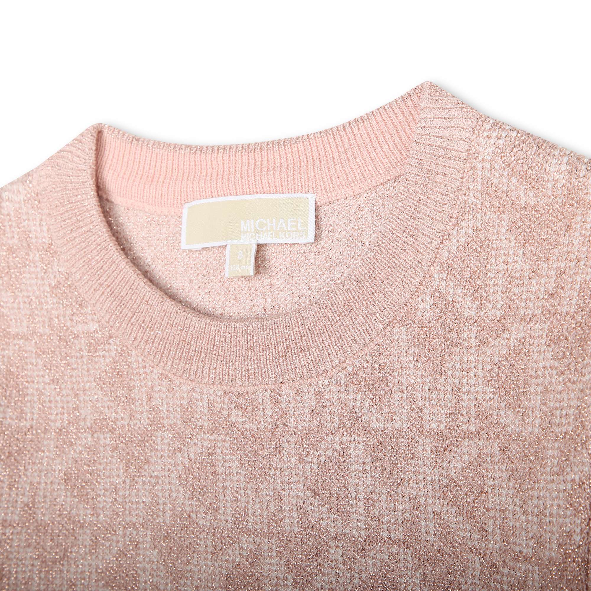 Sweater Rosado MK Lurex Niña