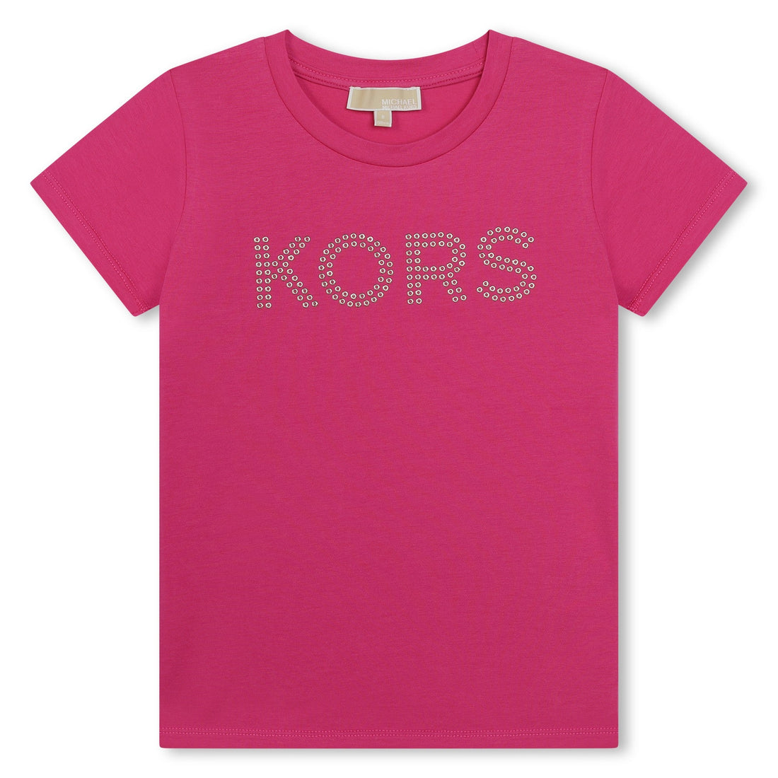 Camiseta Fucsia KORS Studded Niña