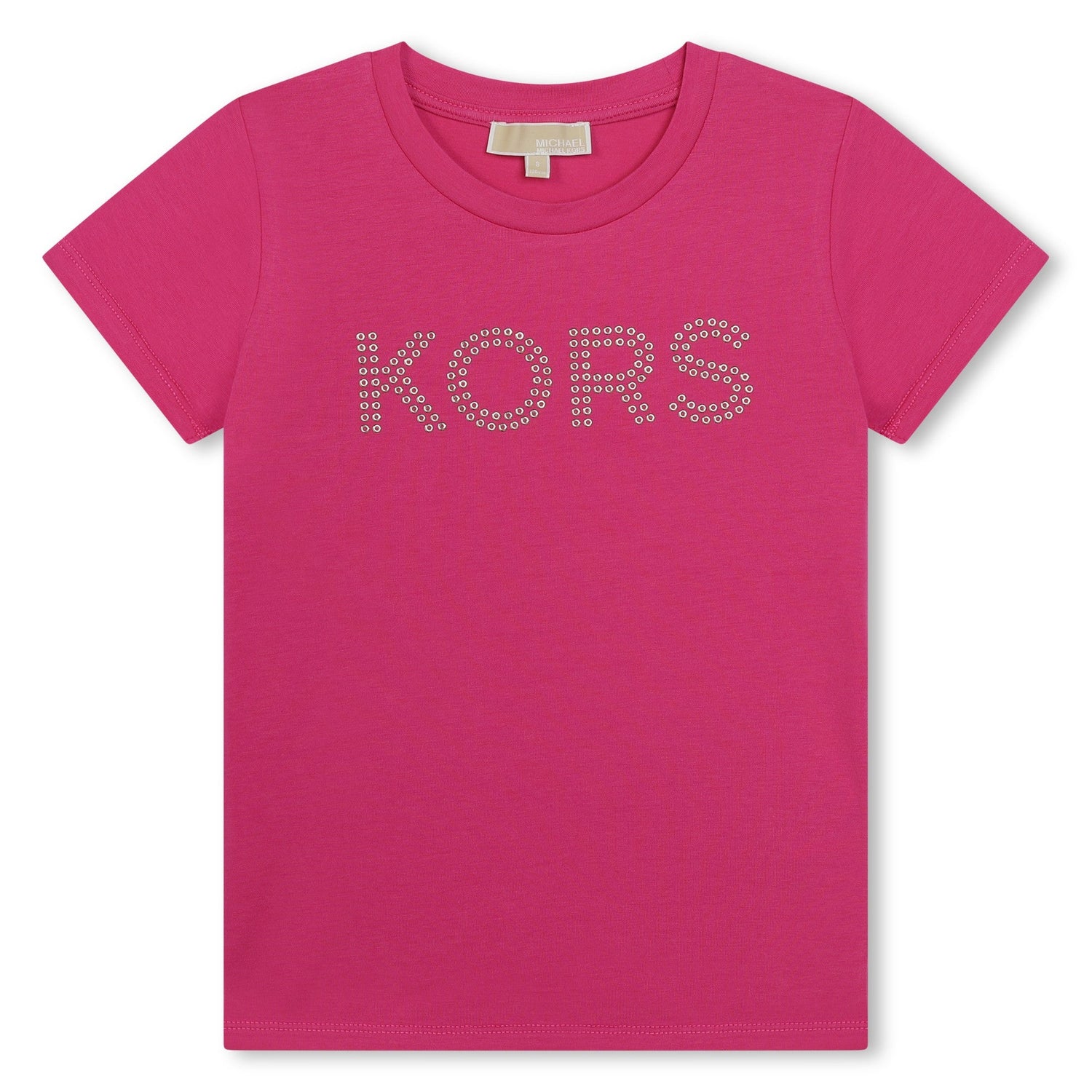 Camiseta Fucsia KORS Studded Niña