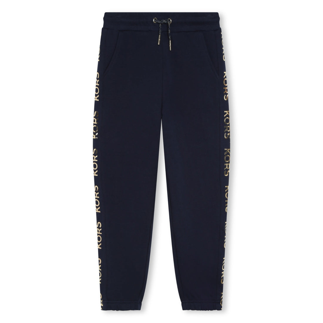 Pantalón Jogger Azul Oscuro Logo KORS Niña