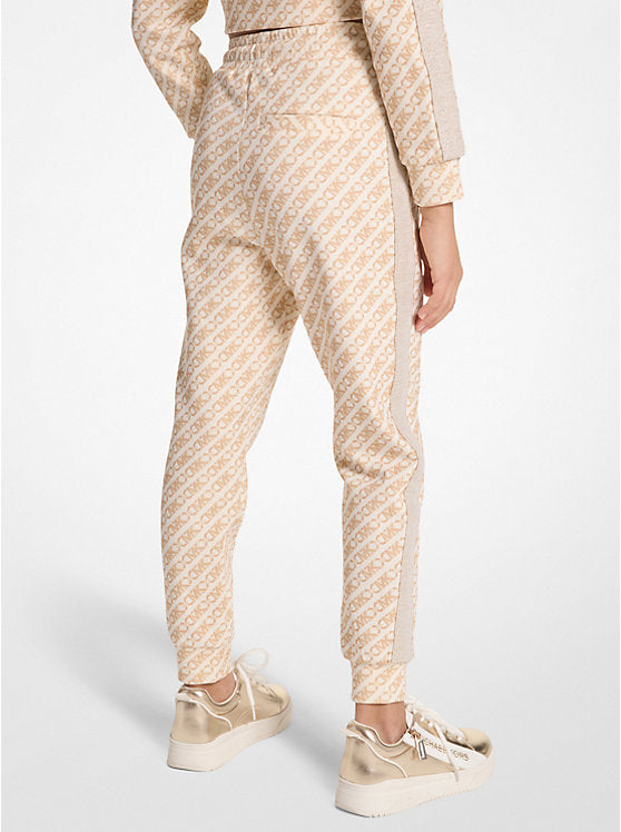 Pantalón Jogger Marfil Monograma MK Empire Niña