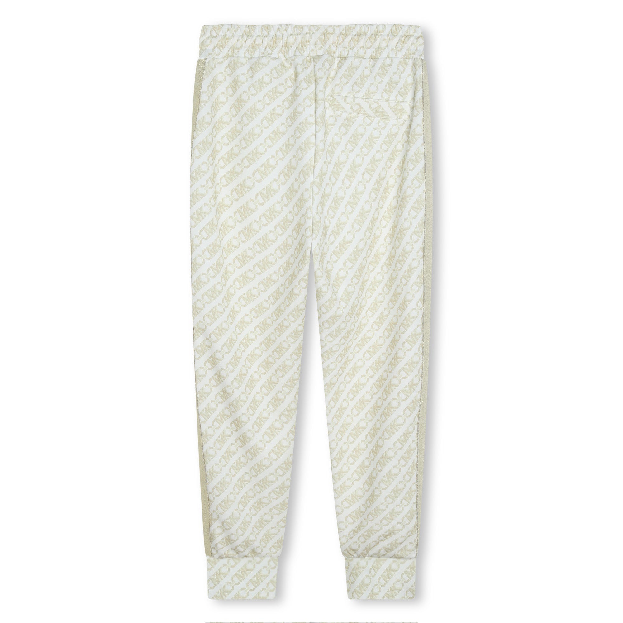 Pantalón Jogger Marfil Monograma MK Empire Niña