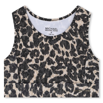 Top Animal Print MICHAEL KORS Foil