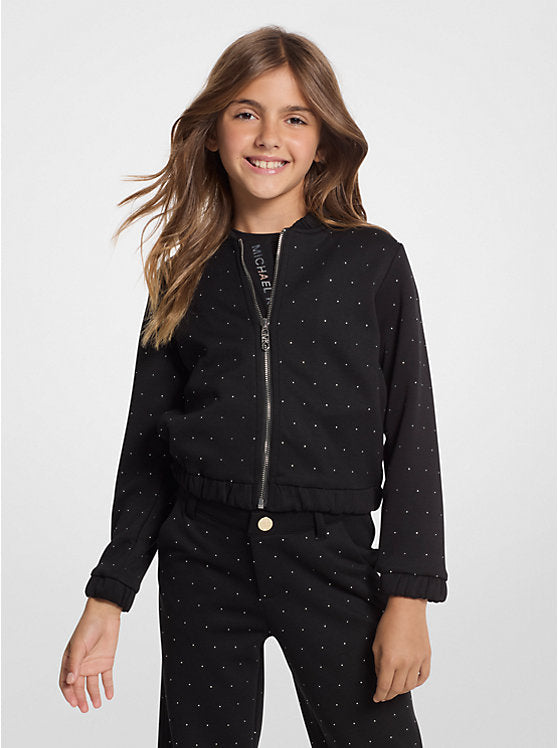 Cardigan Luxury Negro Mini Studs