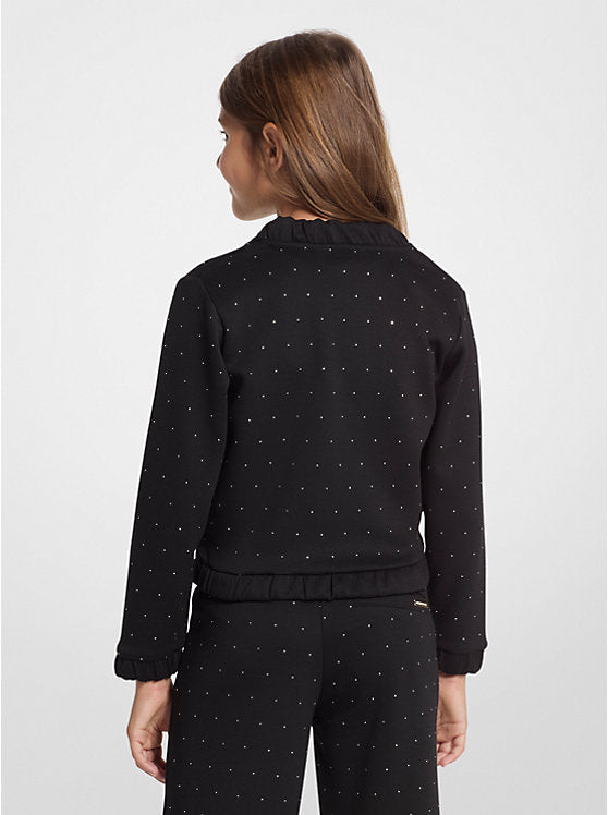 Cardigan Luxury Negro Mini Studs