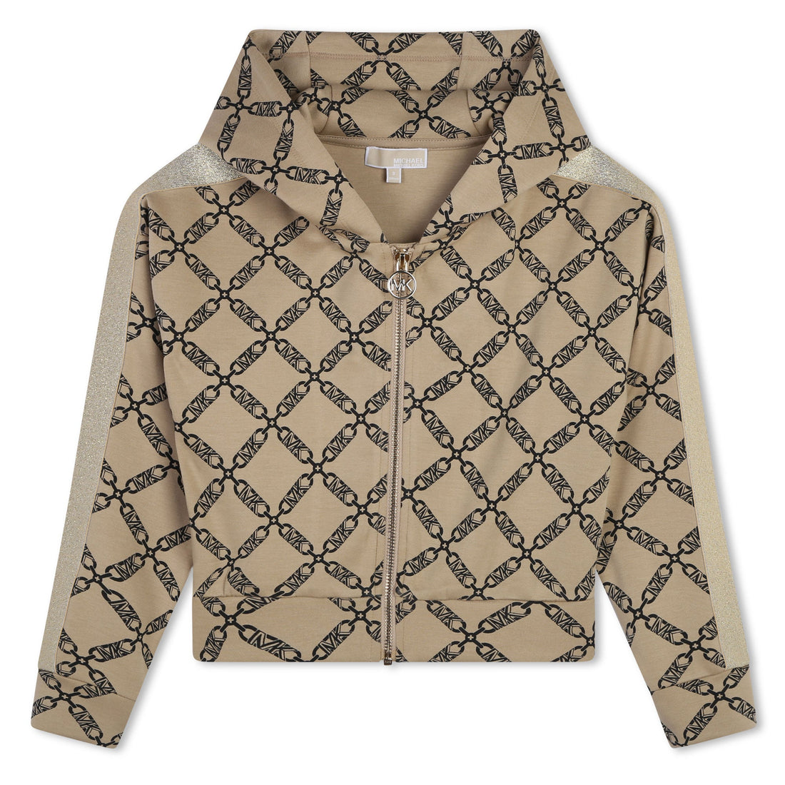 Chaqueta Hoodie Cropped Stone MK Empire