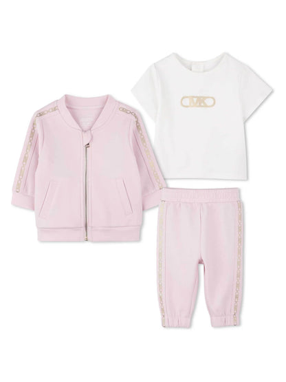 Set Tres Piezas Rosa Claro Bebé