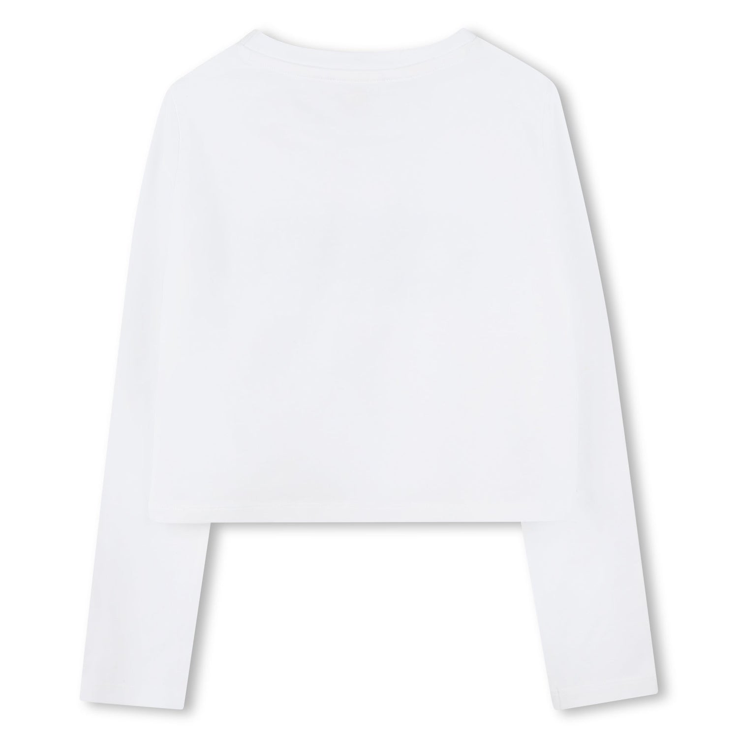 Camiseta Manga Larga Logotipo Empire Blanca