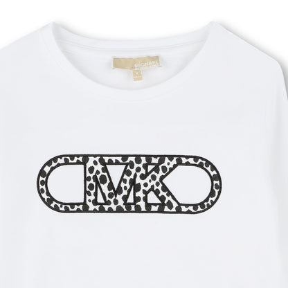 Camiseta Manga Larga Logotipo Empire Blanca