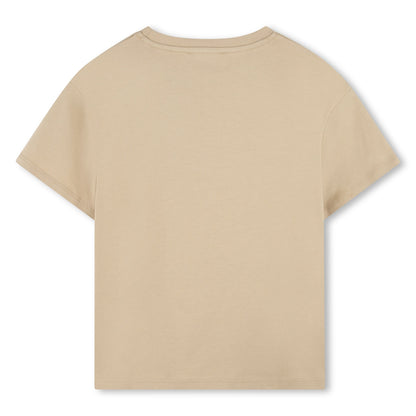 Camiseta Algodón Orgánico Arena