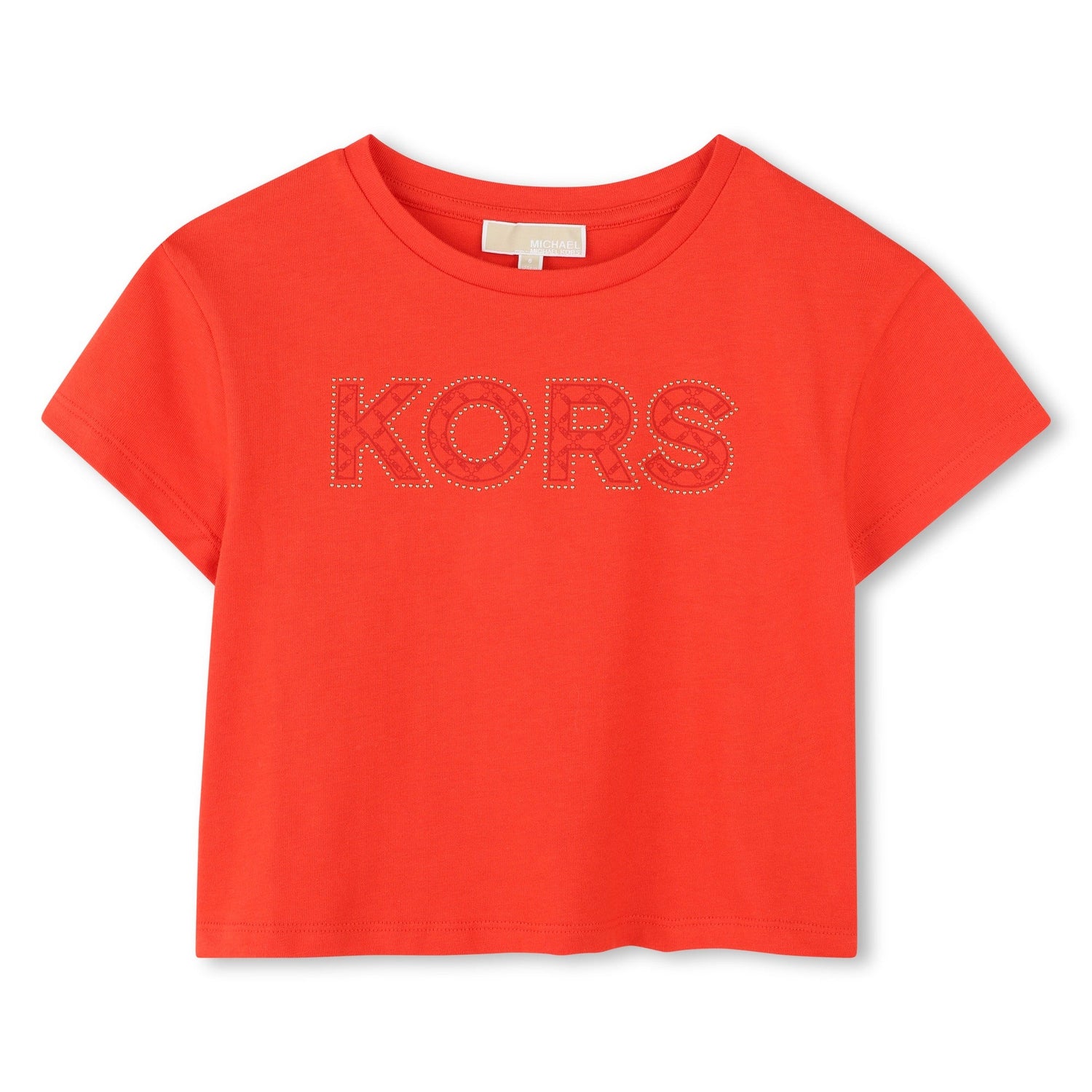 Camiseta Cropped Naranja Algodón Orgánico