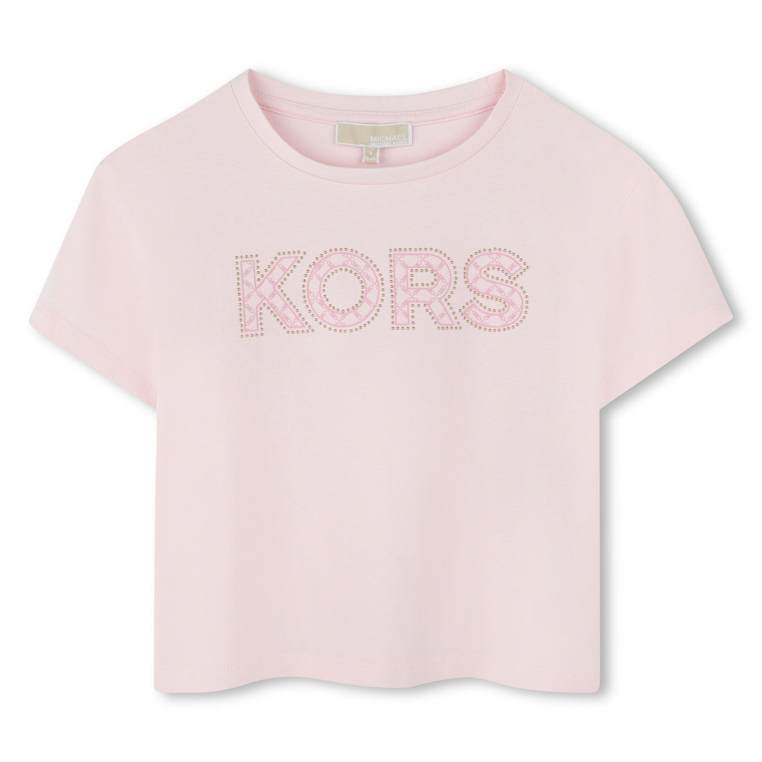 Camiseta Cropped Rosa Algodón Orgánico