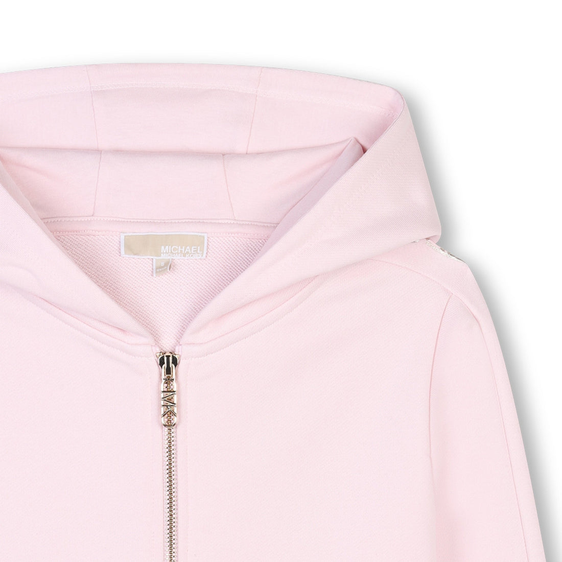 Chaqueta Hooded Rosa Algodón