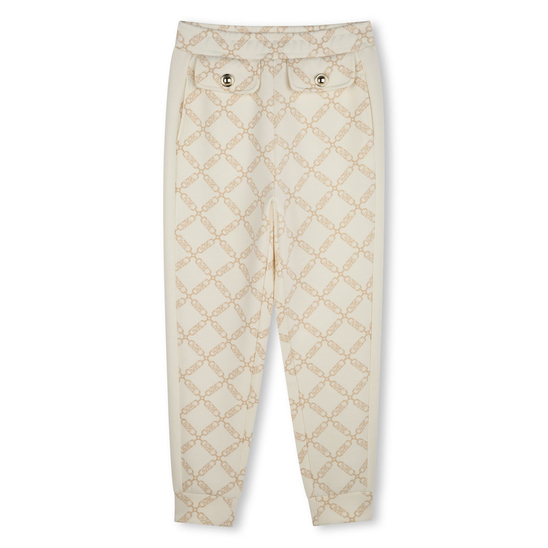Joggers Blanco Logotipo Integral MK Empire