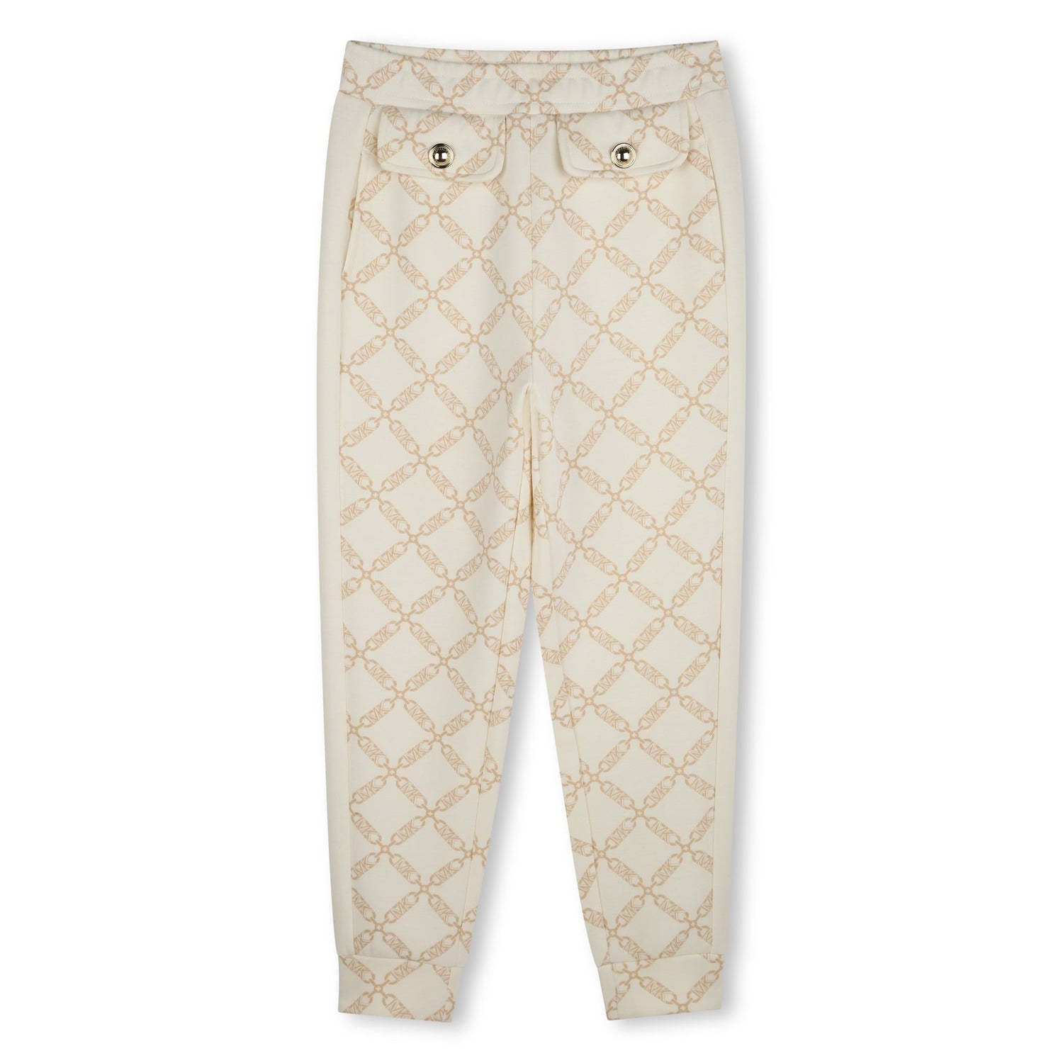 Joggers Blanco Logotipo Integral MK Empire
