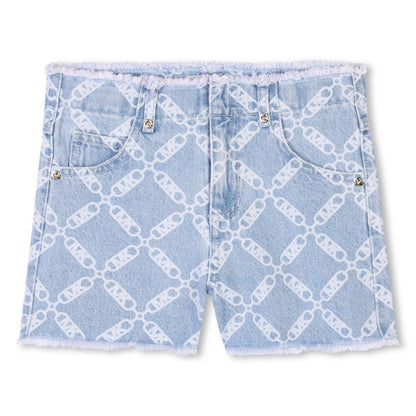 Short Denim Logotipo Integral MK Empire