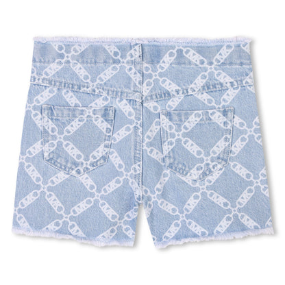 Short Denim Logotipo Integral MK Empire