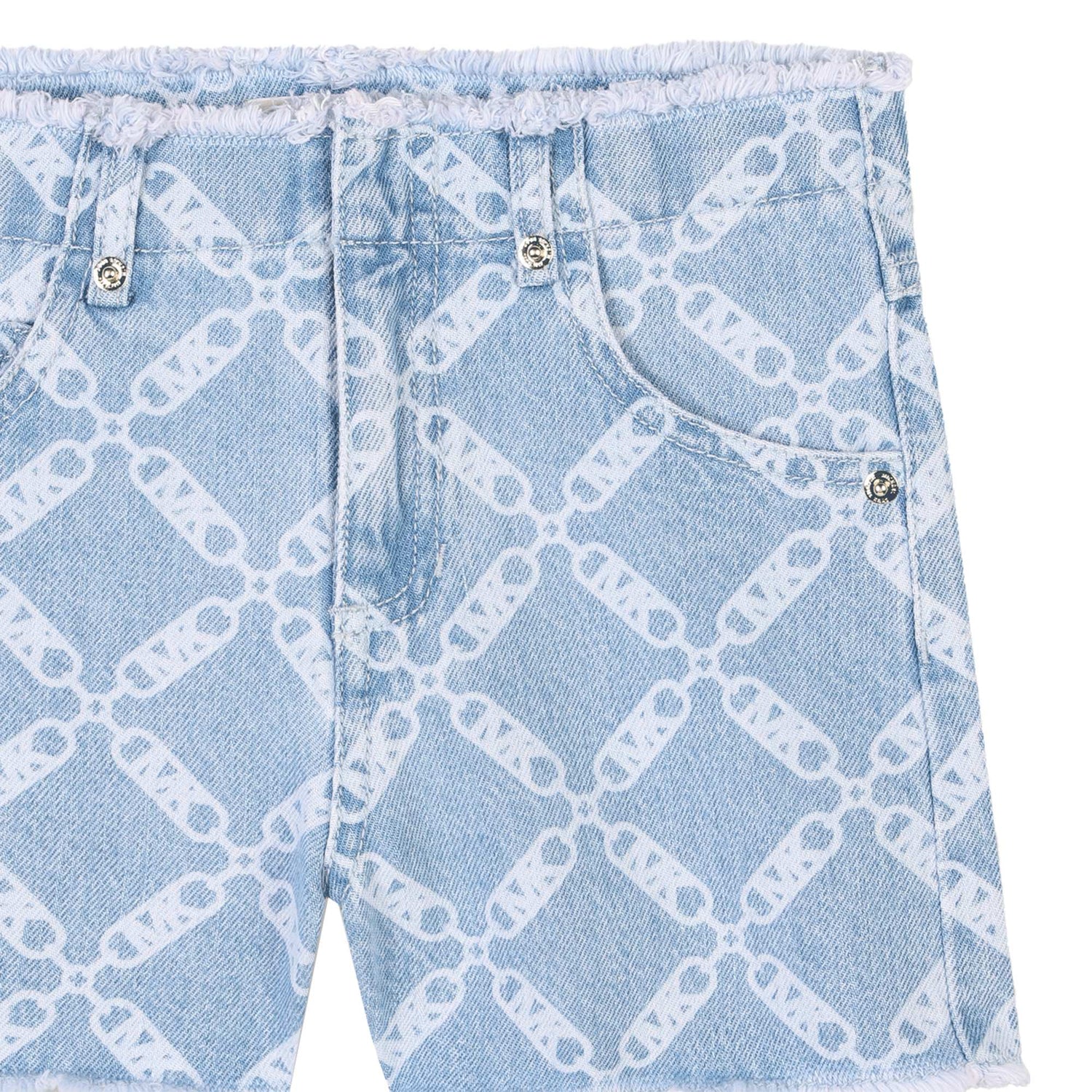 Short Denim Logotipo Integral MK Empire
