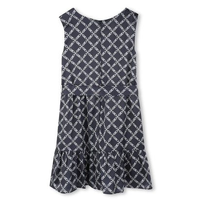 Vestido Satín Empire Azul