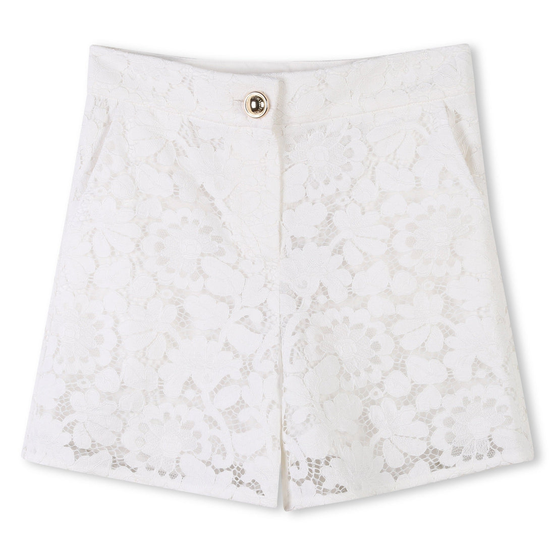 Short Crudo Tejido Guipur