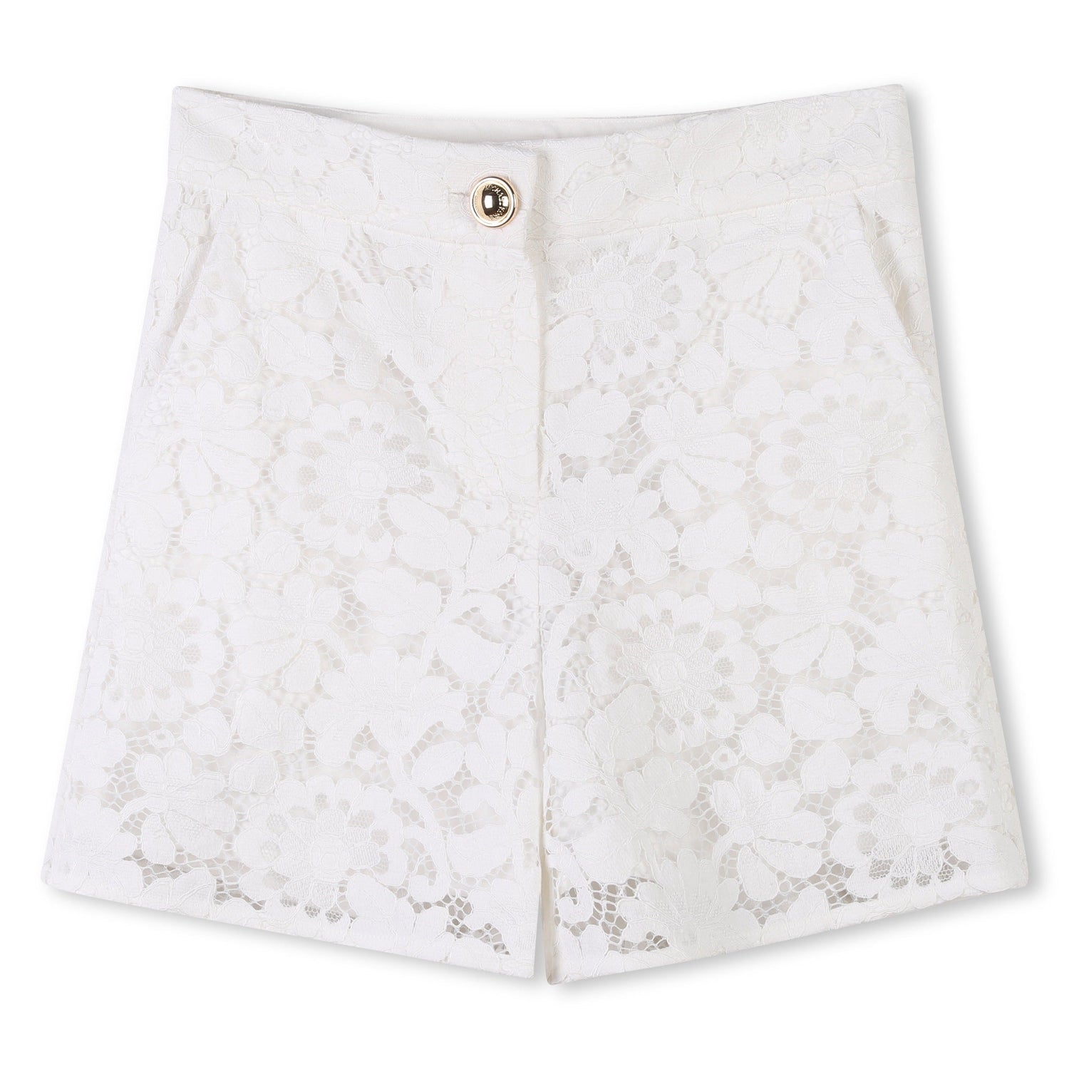 Short Crudo Tejido Guipur