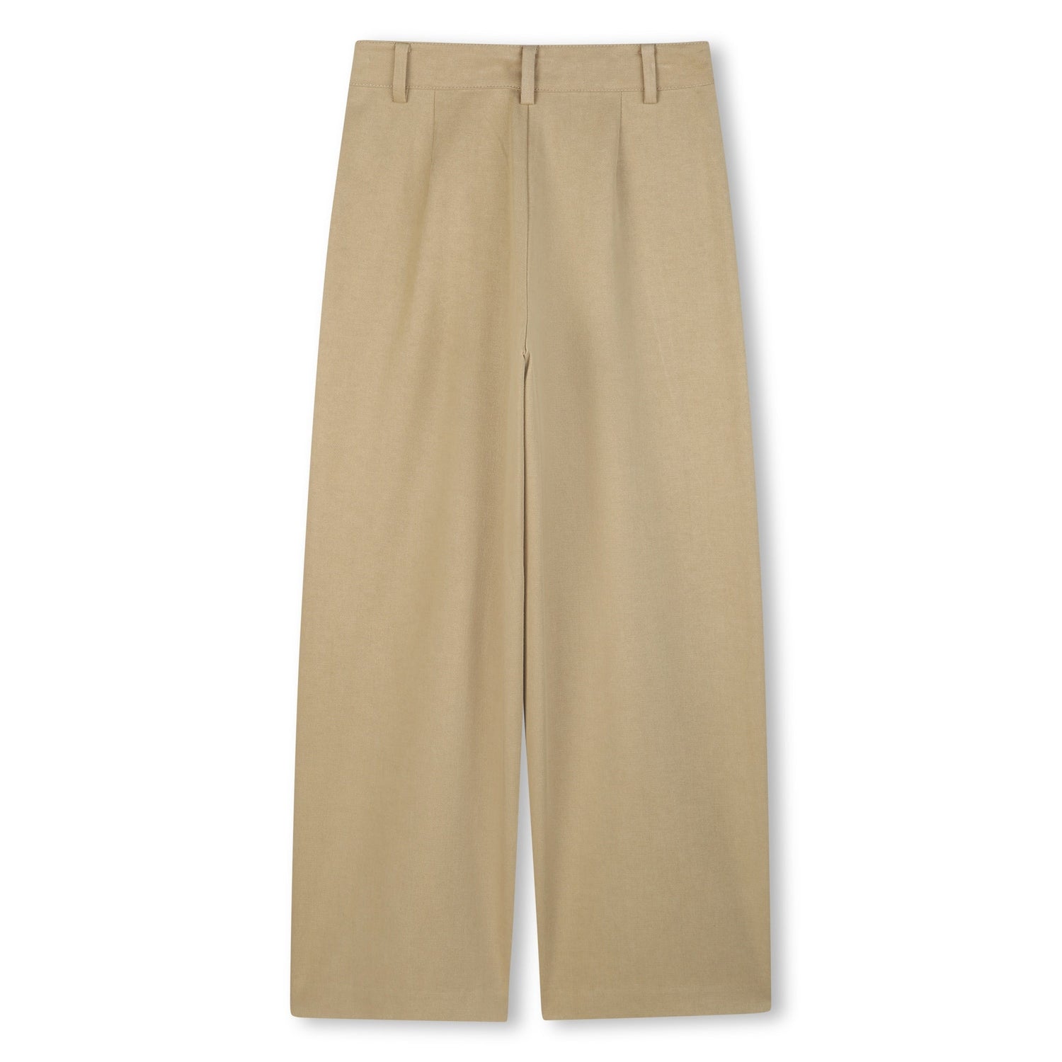 Pantalón Twill Wide Leg MK Camel