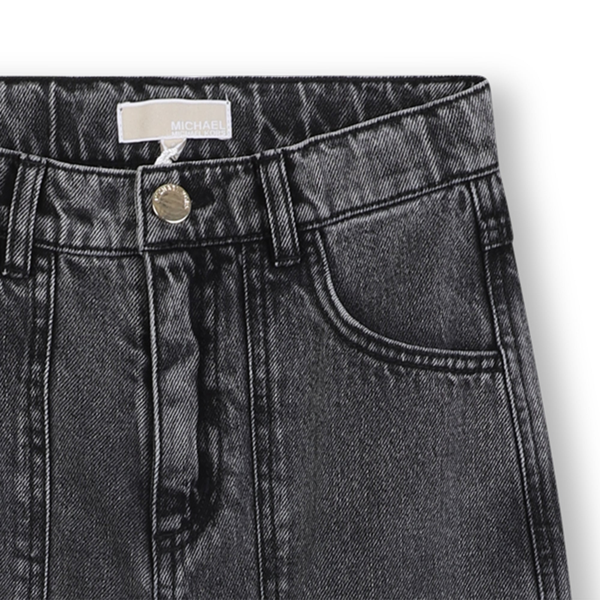 Jean Wide Leg Cargo Negro