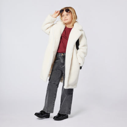 Jean Wide Leg Cargo Negro