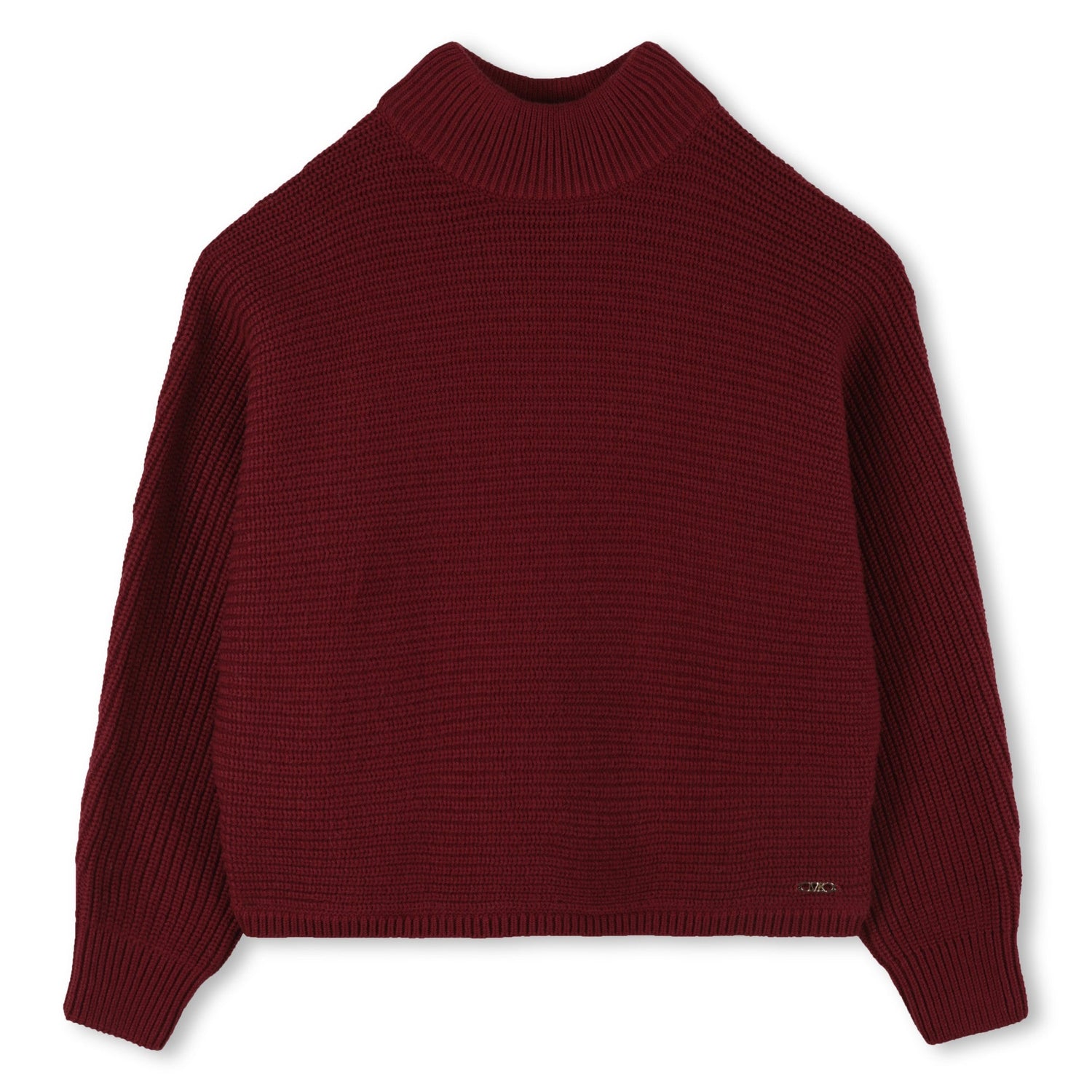 Sweater Cuello Alto MK Empire Granate