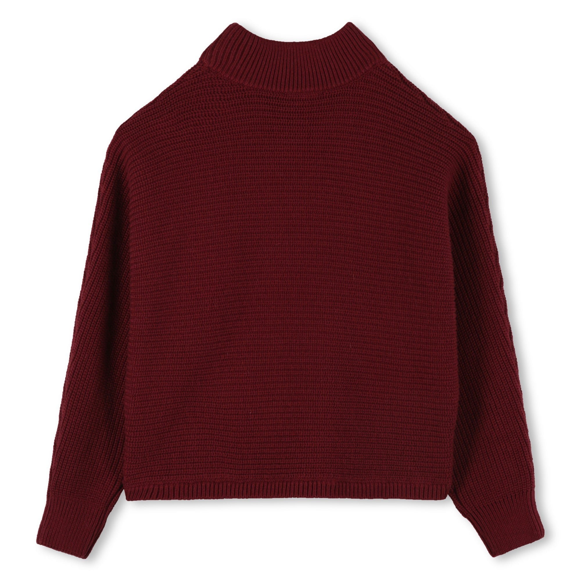 Sweater Cuello Alto MK Empire Granate