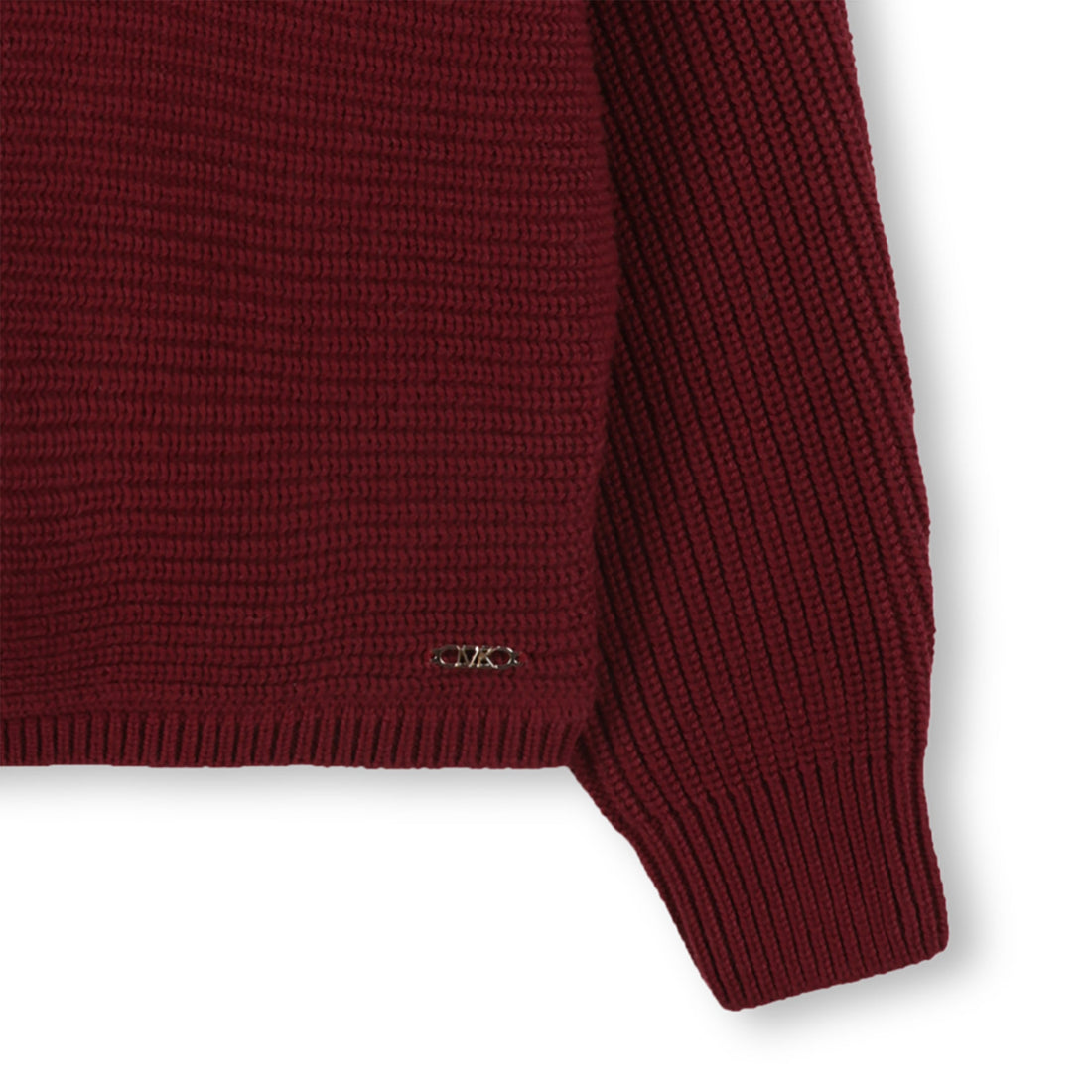 Sweater Cuello Alto MK Empire Granate